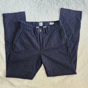 Gap Navy Blue Chinos 28x30